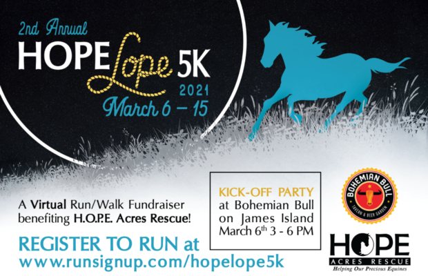 March 6-15: Sign Up for the Virtual Hope Lope 5k