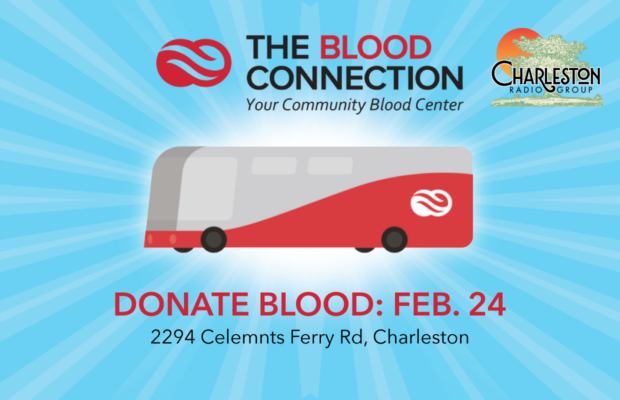 Feb. 24: Give Blood @ Charleston Radio Group, Get a $20 Gift Card