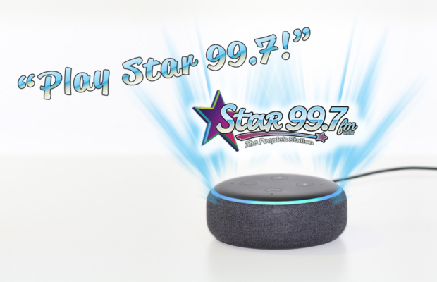 Listen to Star 99.7 on your smart speaker!