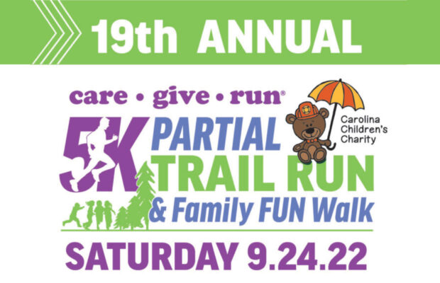 Sept. 24: Children’s Charity 5k Trail Run & Family Fun Walk Sept. 24: Children’s Charity 5k Trail Run & Family Fun Walk