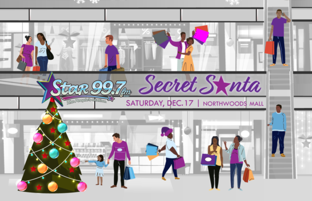 I.D. a Secret Santa, Win Sweet Prizes – Dec. 17 @ Northwoods Mall