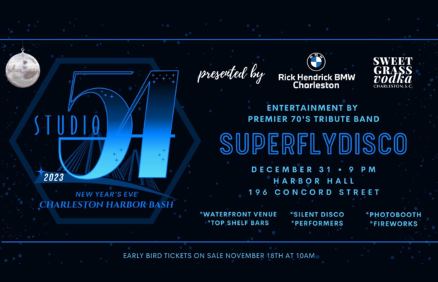 Enter to Win Your Tickets to Charleston’s Biggest NYE Bash!