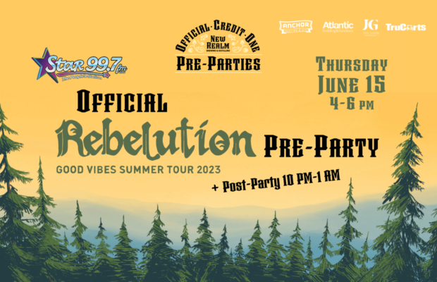 Join Star 99.7’s Rebelution Pre-Party @ New Realm – June 15