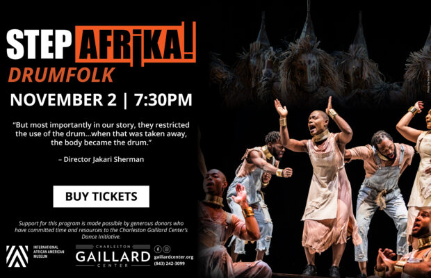 Win a Pair of Tickets to Step Afrika’s ‘Drumfolk’ @ the Gaillard – 11/2