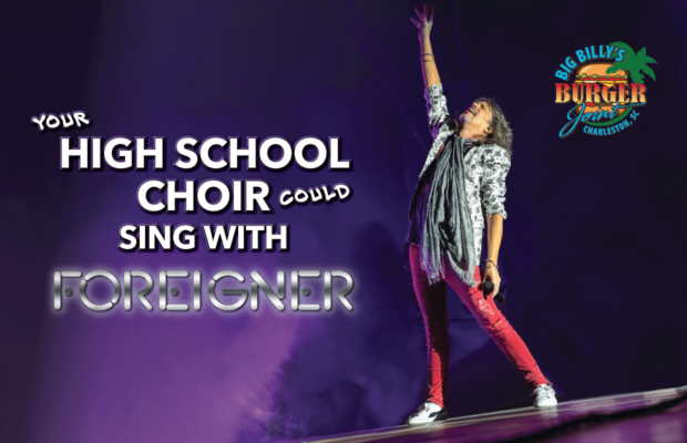 Share a Video of Your H.S. Choir to Sing on Stage w/ Foreigner!