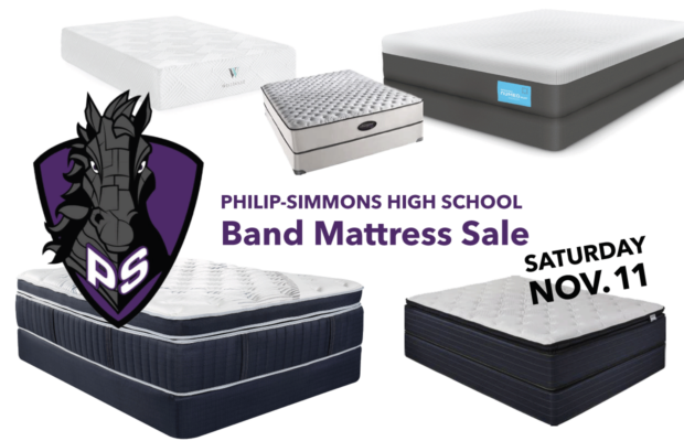 11/11: 1-Day Mattress Sale Benefiting Philip-Simmons HS Band 11/11: 1-Day Mattress Sale Benefiting Philip-Simmons HS Band