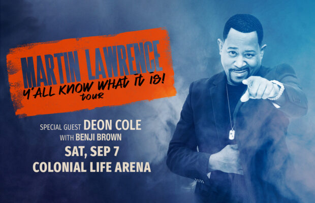 Star 99.7 is welcoming Martin Lawrence to the Palmetto State! Star 99.7 is welcoming Martin Lawrence to the Palmetto State!