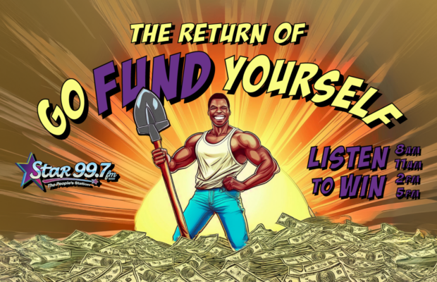 Listen @ 8AM, 11AM, 2PM & 5PM for a Chance to Win $1k/Day