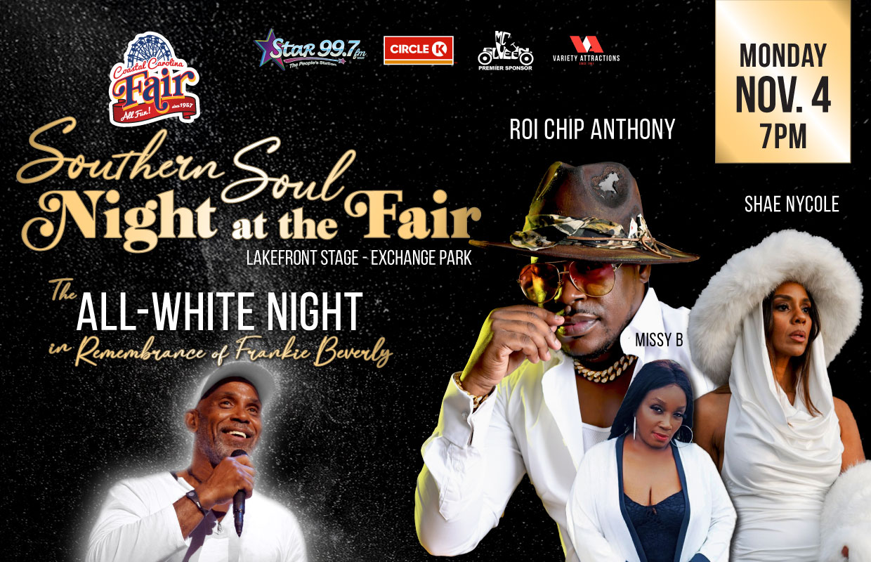 Southern Soul @ the Fair: All-White Night w/ Roi Chip Anthony – 11/4 ...