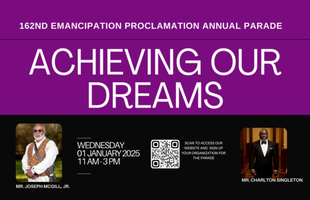 Register Now for the Emancipation Proclamation Parade – 1/1