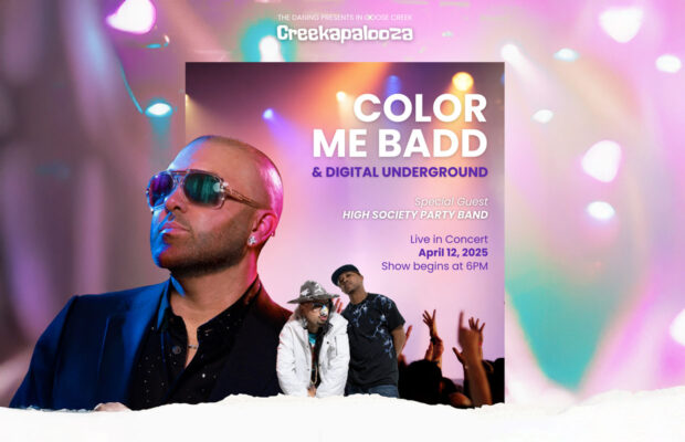4/12: Creekapalooza Presents Color Me Badd & Digital Underground