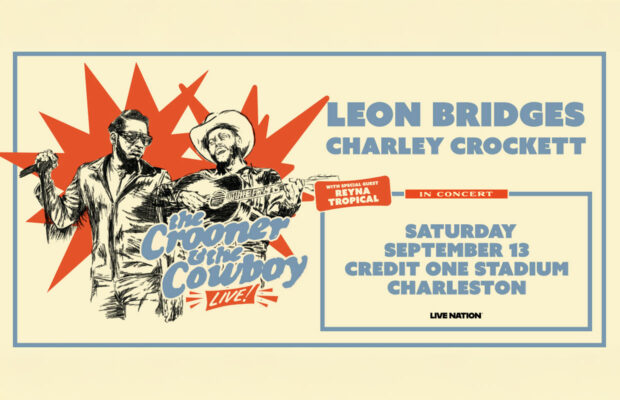 9/13: Leon Bridges w/ Charley Crockett & Reyna Tropical