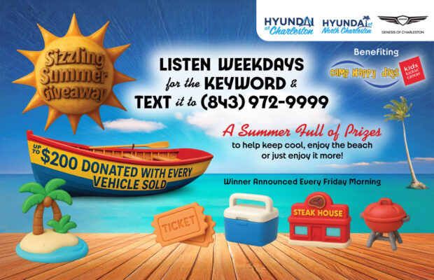 Listen Weekdays for the Keyword & Text to Win Weekly Prizes!