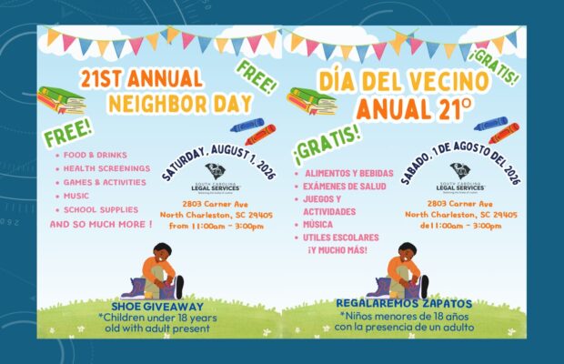 North Charleston’s 21st Annual Neighbor Day – August 1 North Charleston’s 21st Annual Neighbor Day – August 1