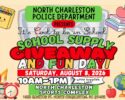 8/8: NCPD School Supply Giveaway - Free School Supplies, Haircuts & More
